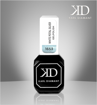 Karl Diamant Gelpolish White Potal Silver 11 ml